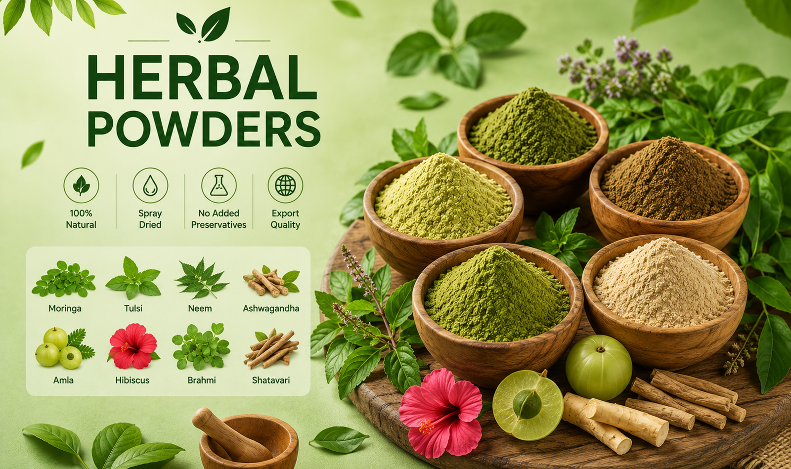 Vegetable Powders